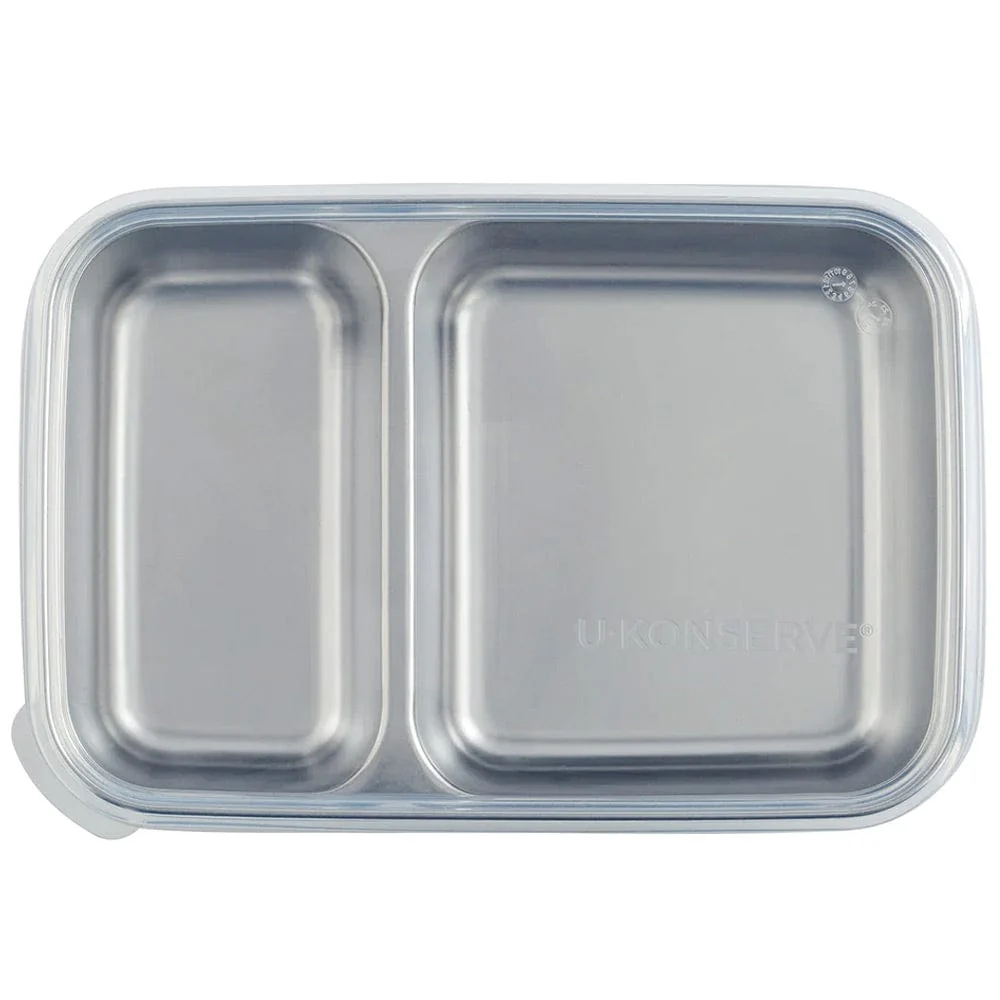 U Konserve Rectangle Divided Stainless Steel 825ml / 28oz - Image 6