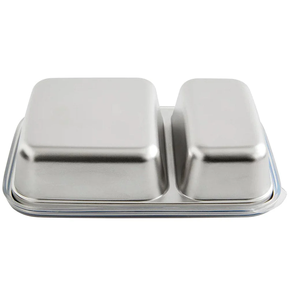 U Konserve Rectangle Divided Stainless Steel 825ml / 28oz - Image 9