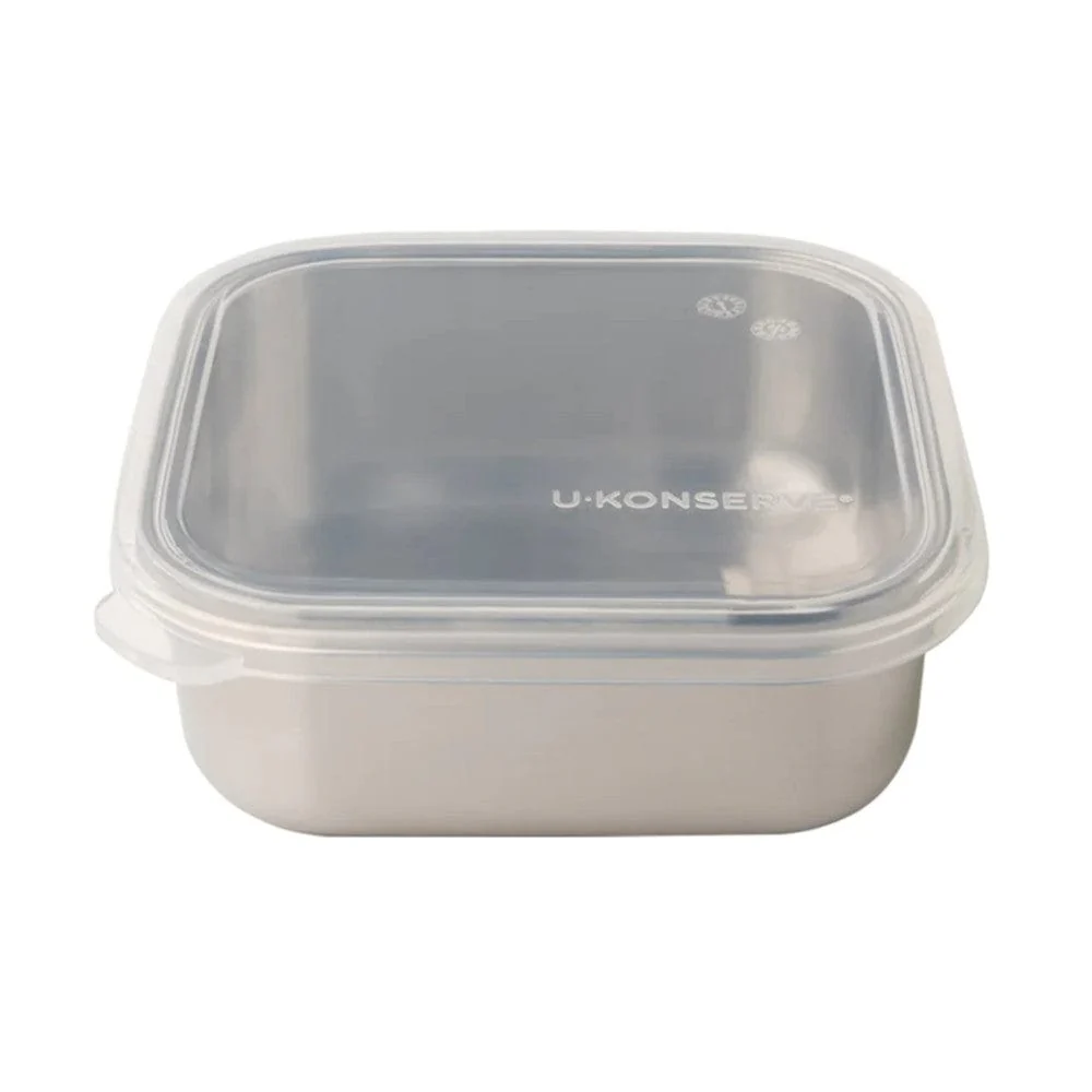 U Konserve Square To-Go Stainless Steel Container SMALL 440ml / 15oz - Image 6