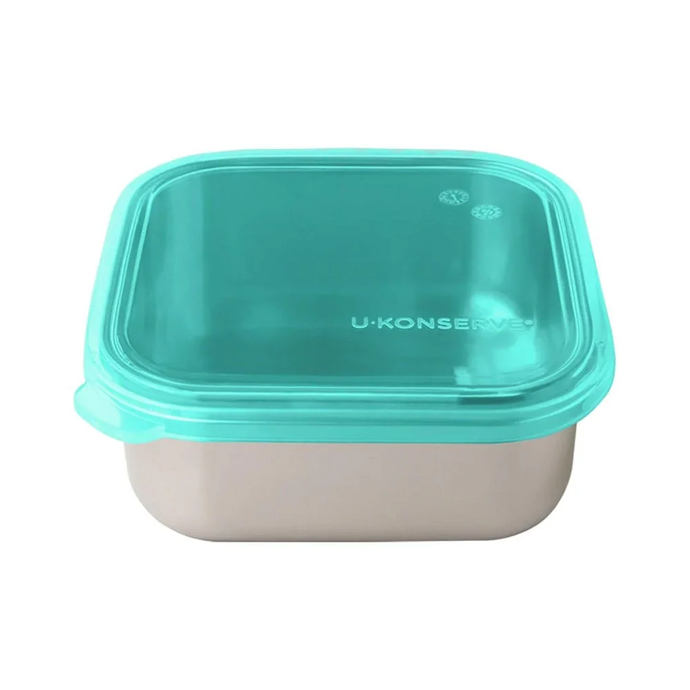 U Konserve Square To-Go Stainless Steel Container SMALL 440ml / 15oz - Image 8