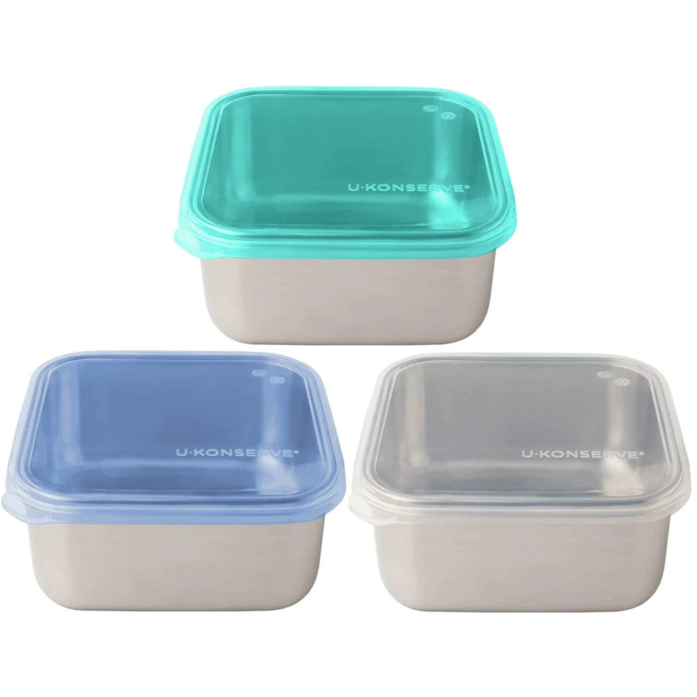 U Konserve Square To-Go Stainless Steel Container LARGE 1.5L / 50oz