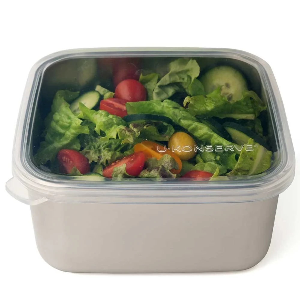 U Konserve Square To-Go Stainless Steel Container LARGE 1.5L / 50oz - Image 7
