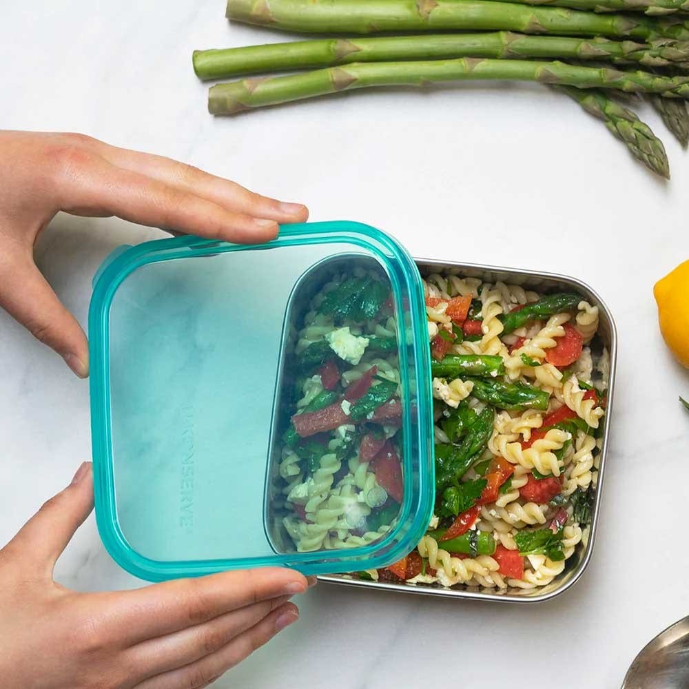 U Konserve Square To-Go Stainless Steel Container MEDIUM 0.9L / 30oz