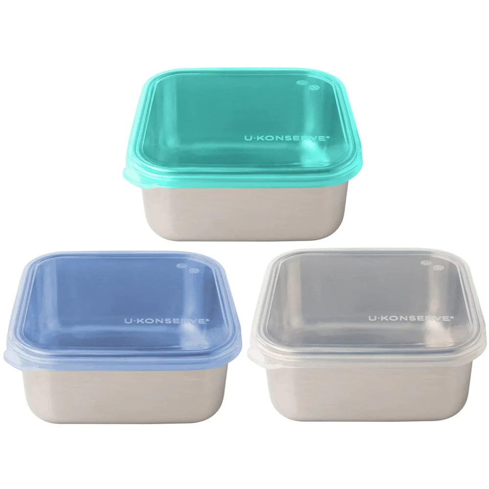 U Konserve Square To-Go Stainless Steel Container MEDIUM 0.9L / 30oz - Image 2