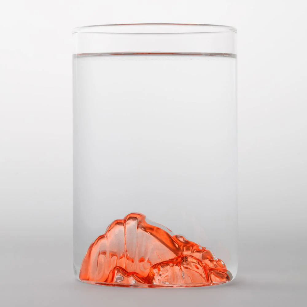 Uprising Glassware Single Tallboy Glass + Coaster Set  - Larapuna 'Bay of Fires' - Image 2