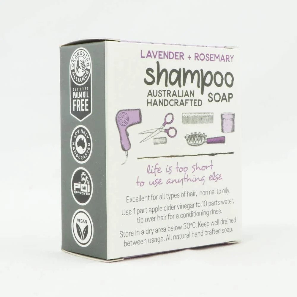 Urthly Organics Hair & Body Shampoo Bar - Lavender Rosemary - Image 5