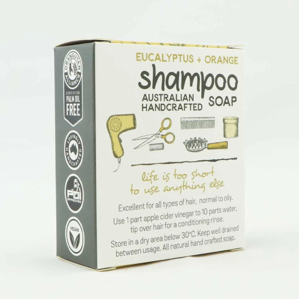 Urthly Organics Hair & Body Shampoo Bar - Orange Eucalyptus - Image 5
