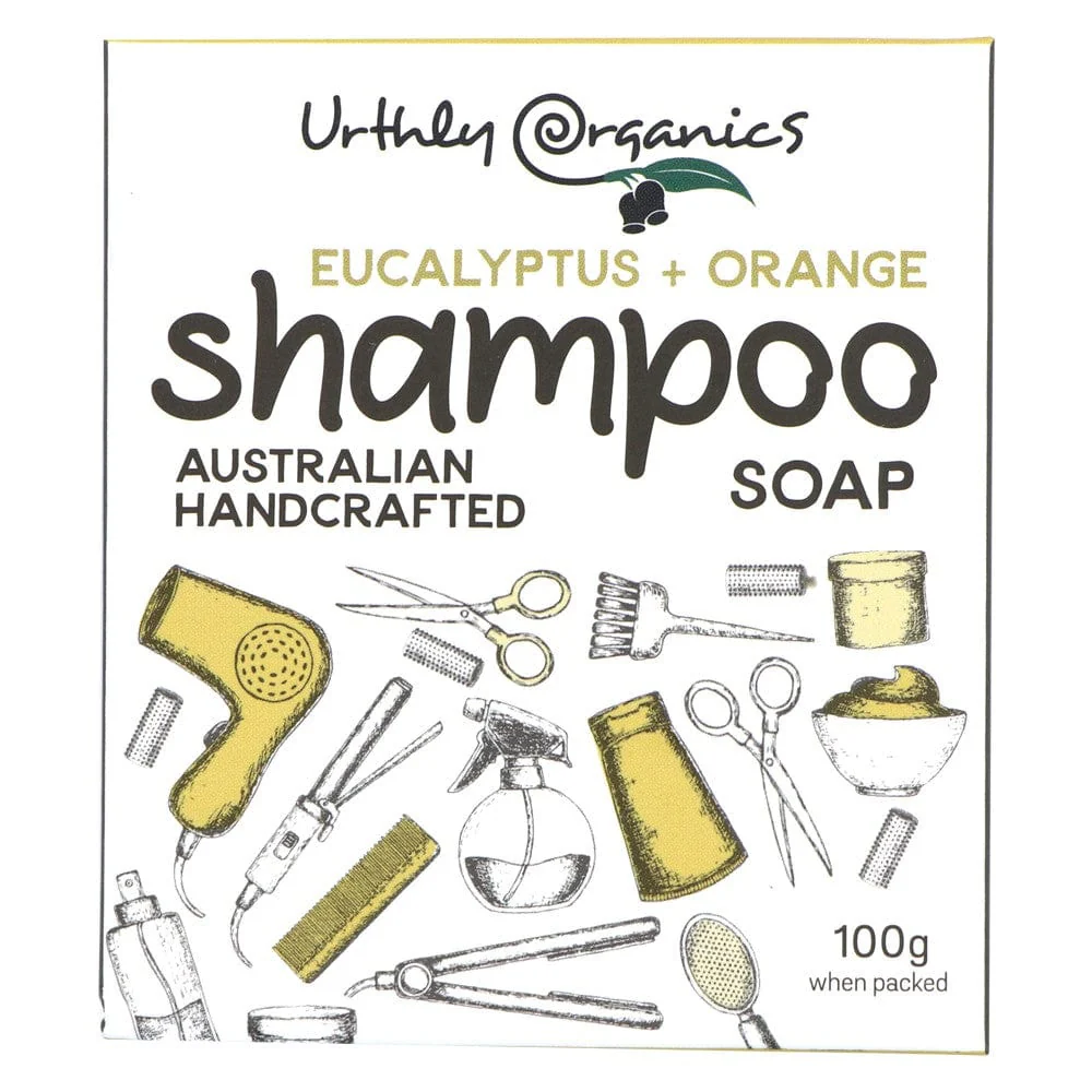 Urthly Organics Hair & Body Shampoo Bar - Orange Eucalyptus - Image 6