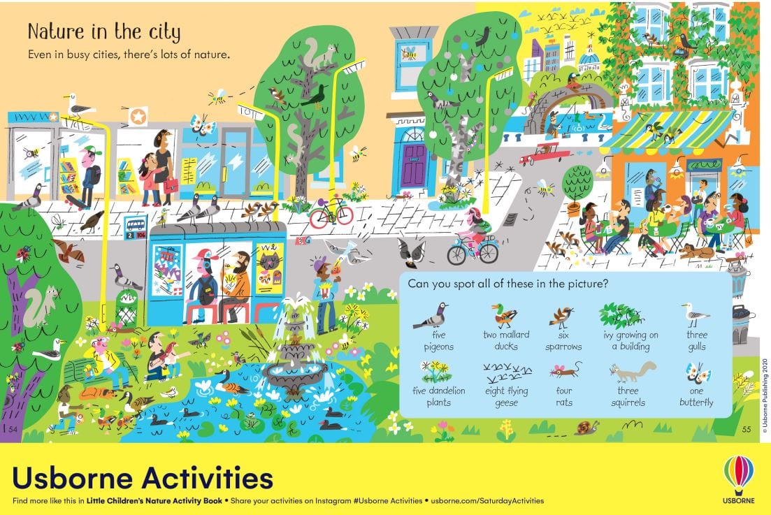 Usborne Little Children's Nature Activity Book - Image 3