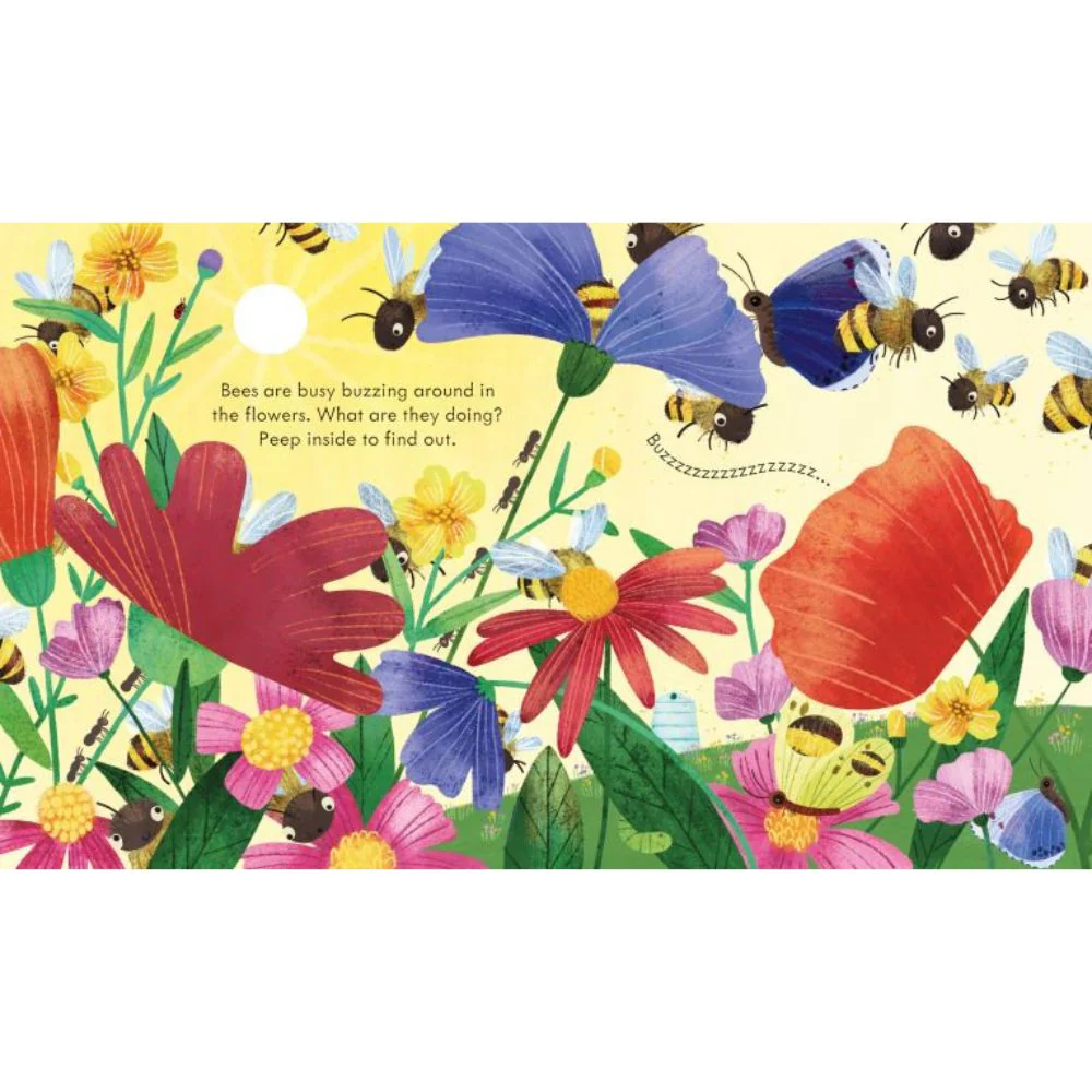 Usborne Peep Inside A Beehive - Image 4