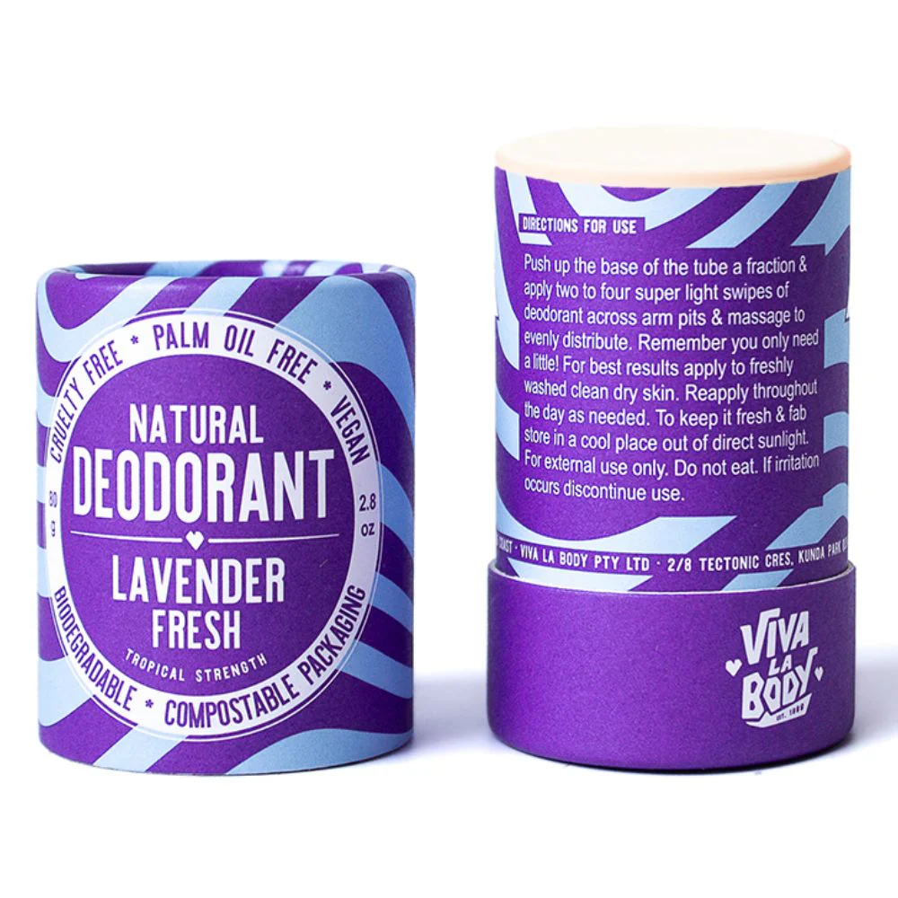 Viva La Body Natural Deodorant 80g - Lavender Fresh - Image 2