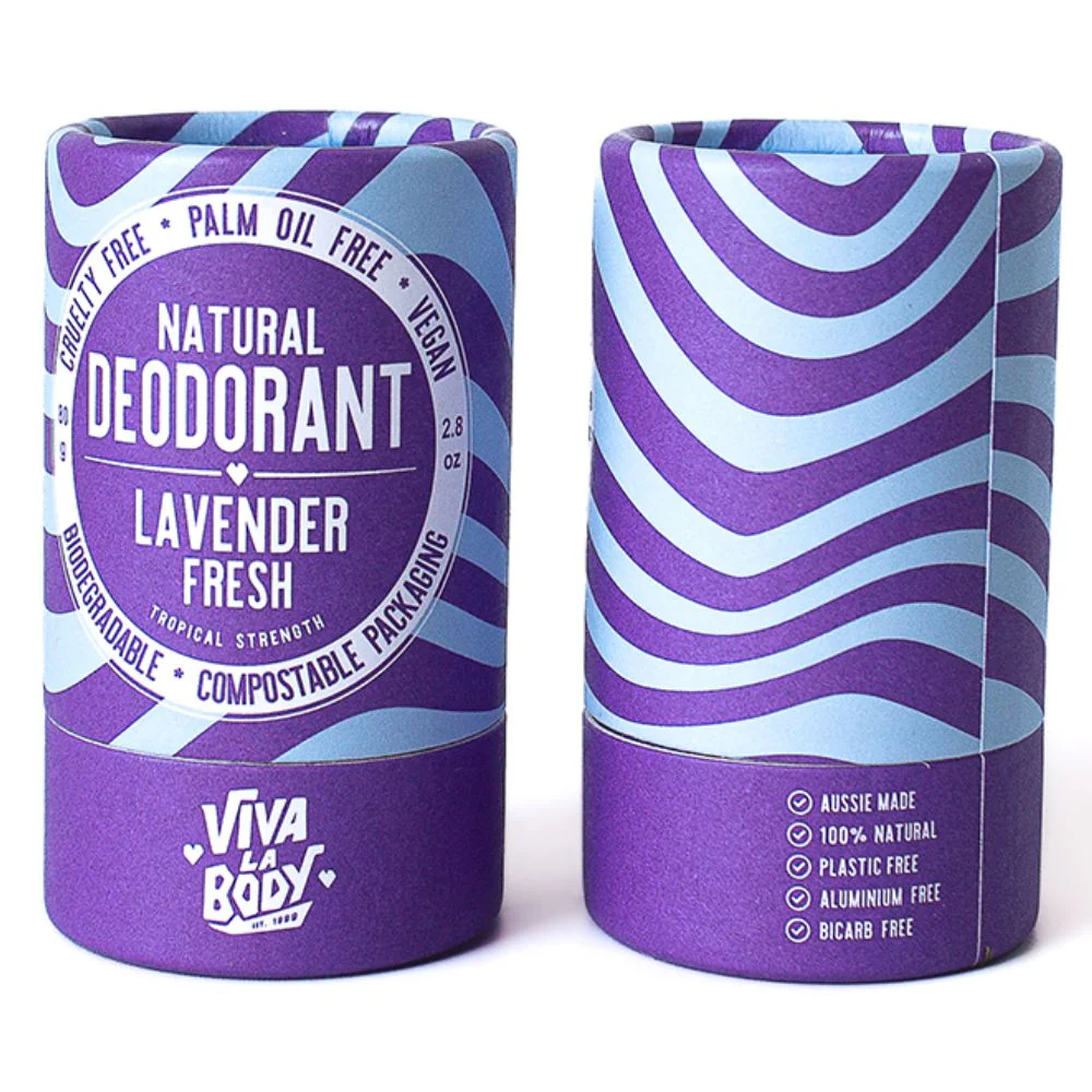 Viva La Body Natural Deodorant 80g - Lavender Fresh - Image 3