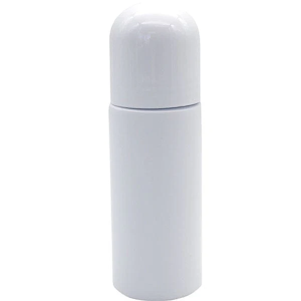 White Round Roll-on Deodorant Bottle - 75ml