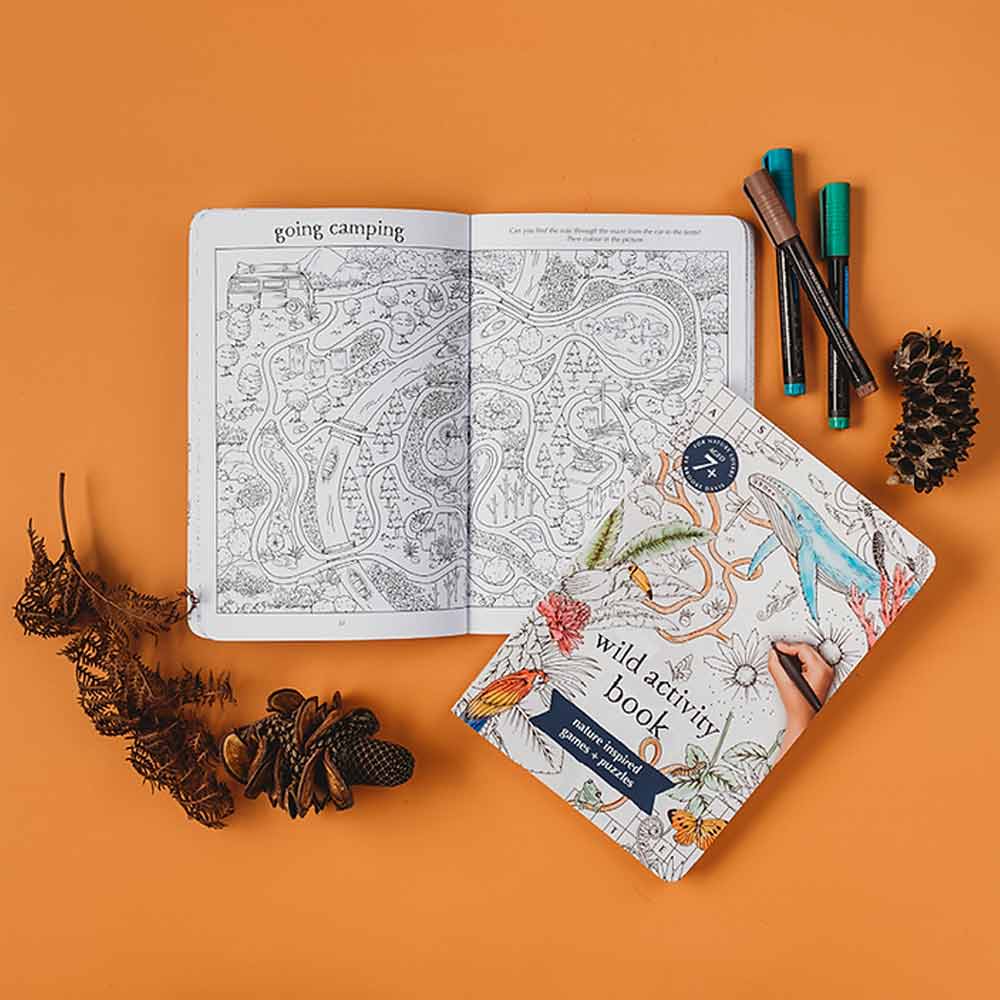 Wild Activity Book: nature inspired games + puzzles for kids 7+yrs NEW Edition - Image 3