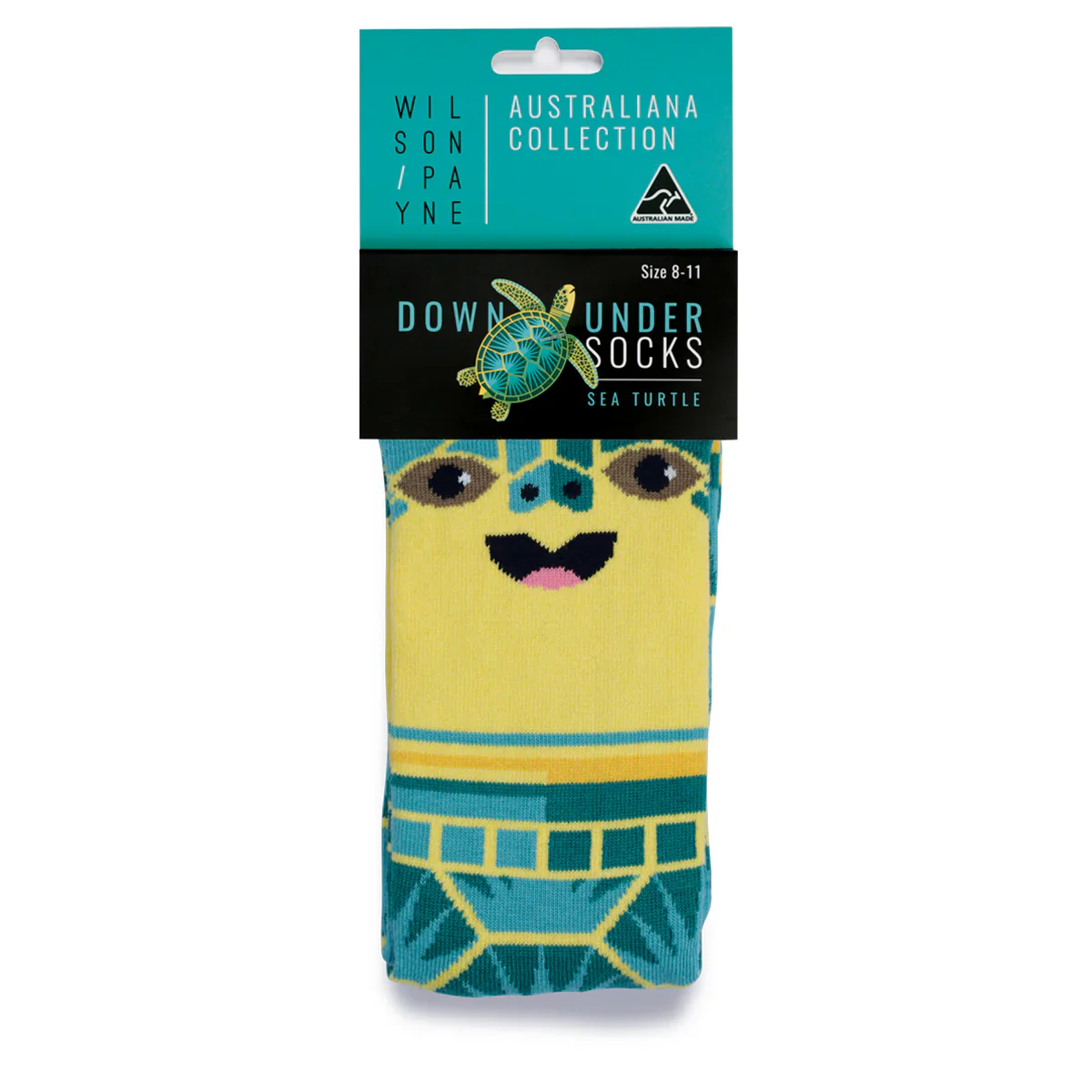 Wilson Payne Down Under Socks - Sea Turtle - Image 2