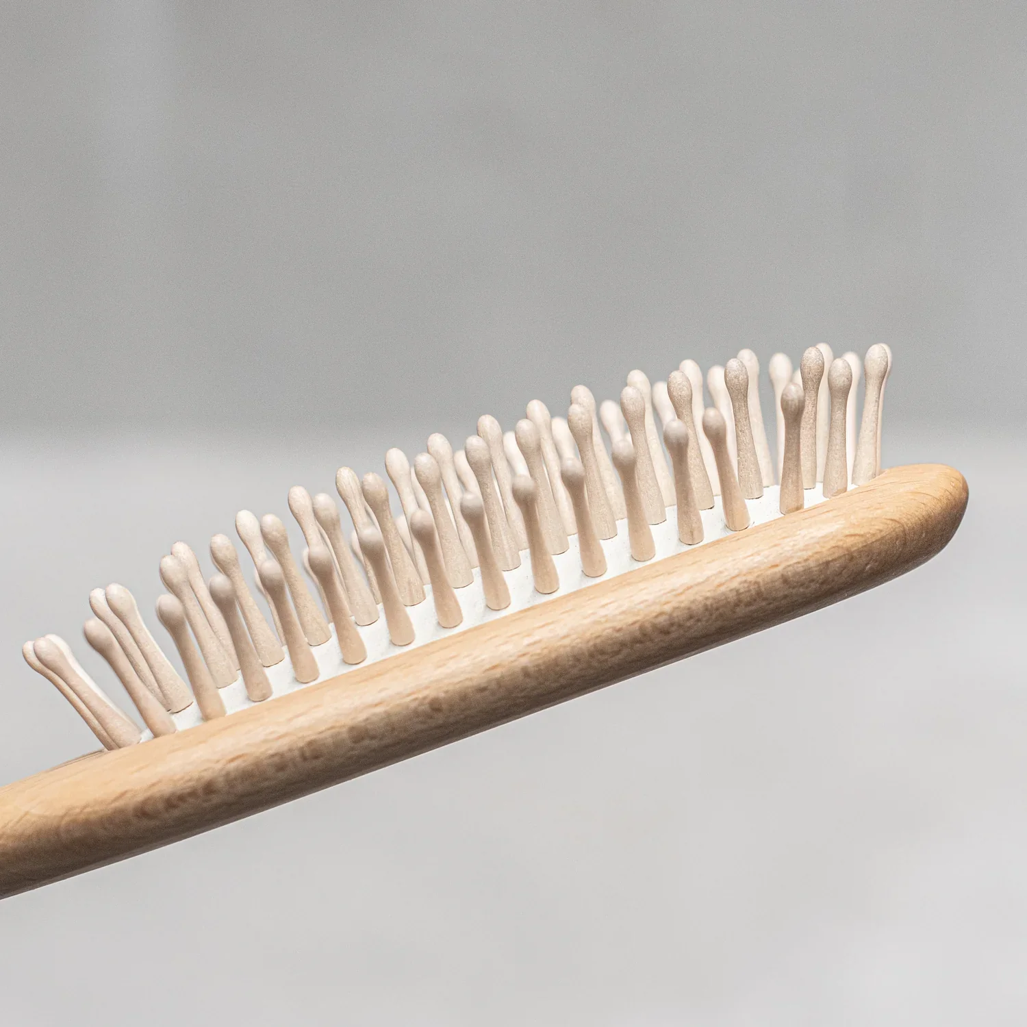 Wooden Hair Brush - Oblong - Image 2