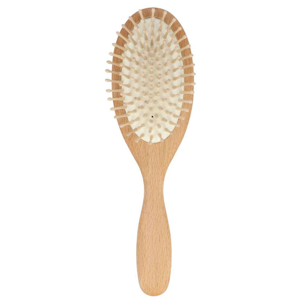 Wooden Hair & Scalp Brush - Oval - Image 4