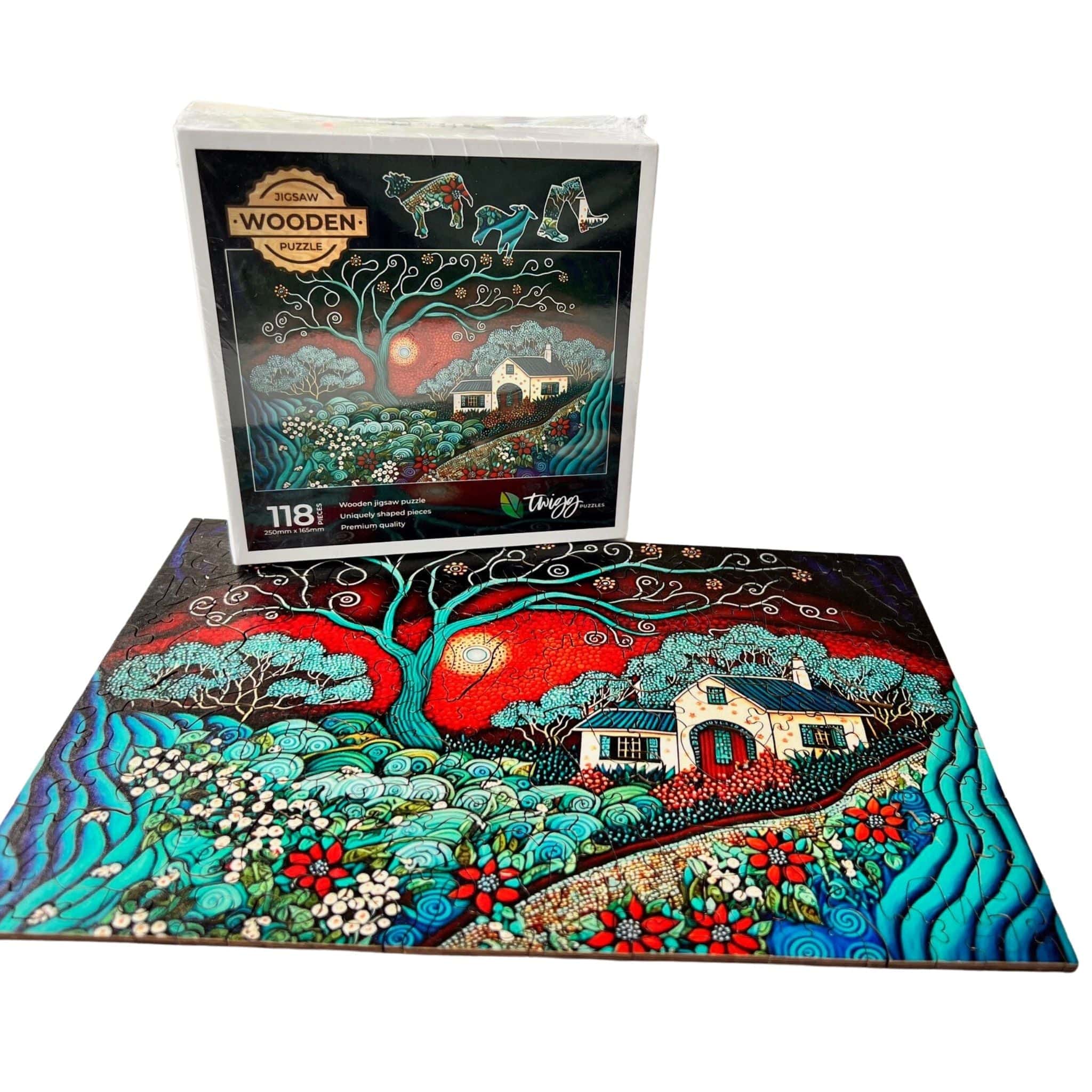 Twigg Puzzle Wooden Jigsaw Puzzle 118 Pieces - Home Sweet Home - Image 7