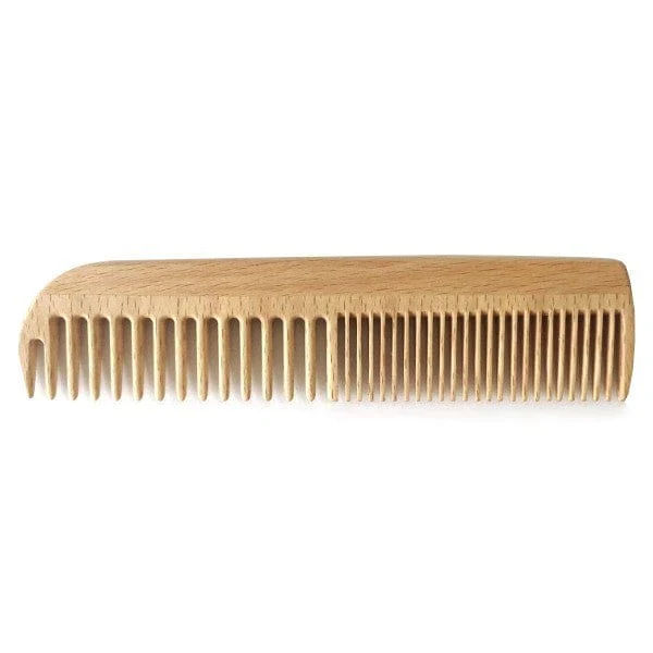 Wooden Wide & Fine Comb - Image 2
