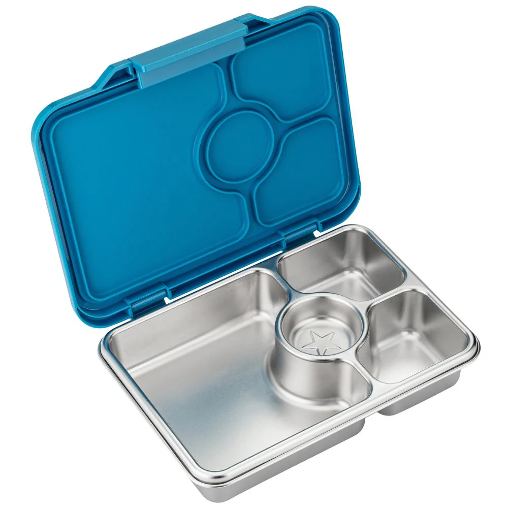 Yumbox Pret Stainless Steel Bento Box - 4 Compartment - Image 6